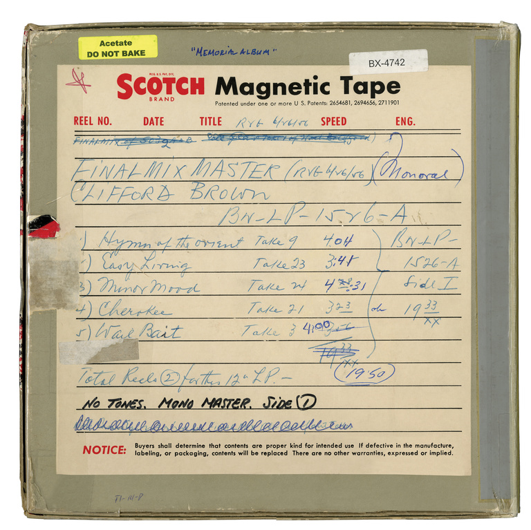 Editions Textuel -  CliffordBrown_TapeBox_BX-4742_70222PS10r1_FLAT.jpg